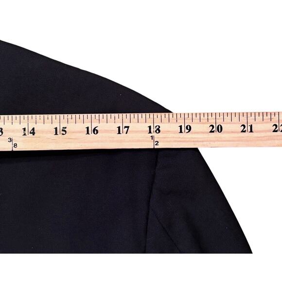 Vintage 90s Brooks Brothers Blazer Men's 42R Navy Blue Wool Sport Coat Jacket - Picture 8 of 12